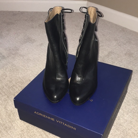 Adrienne Vittadini Black Boots - Picture 2 of 5